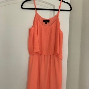 Orange dress